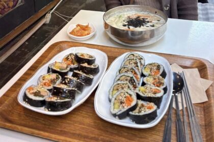 Vegan Bimbap in Seoul