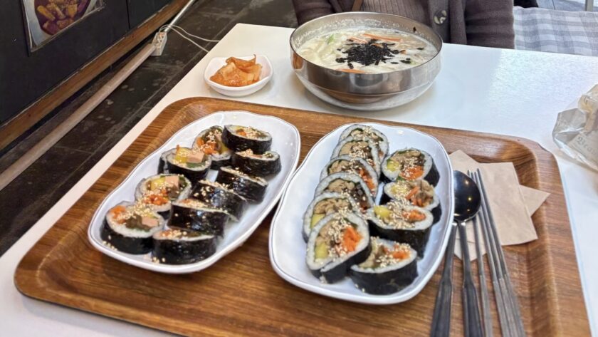 Vegan Bimbap in Seoul