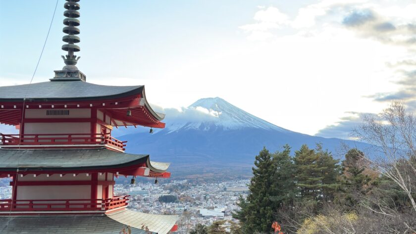 Mount Fuji landscape view featured in a Japan 10 Day Itinerary including Osaka, Kyoto, and Toky