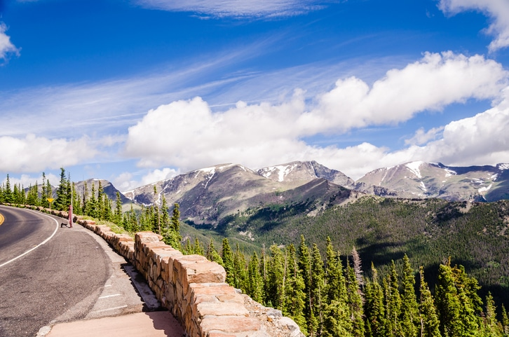Trail at Chautauqua Park with wildflowers and mountain views near Denver
