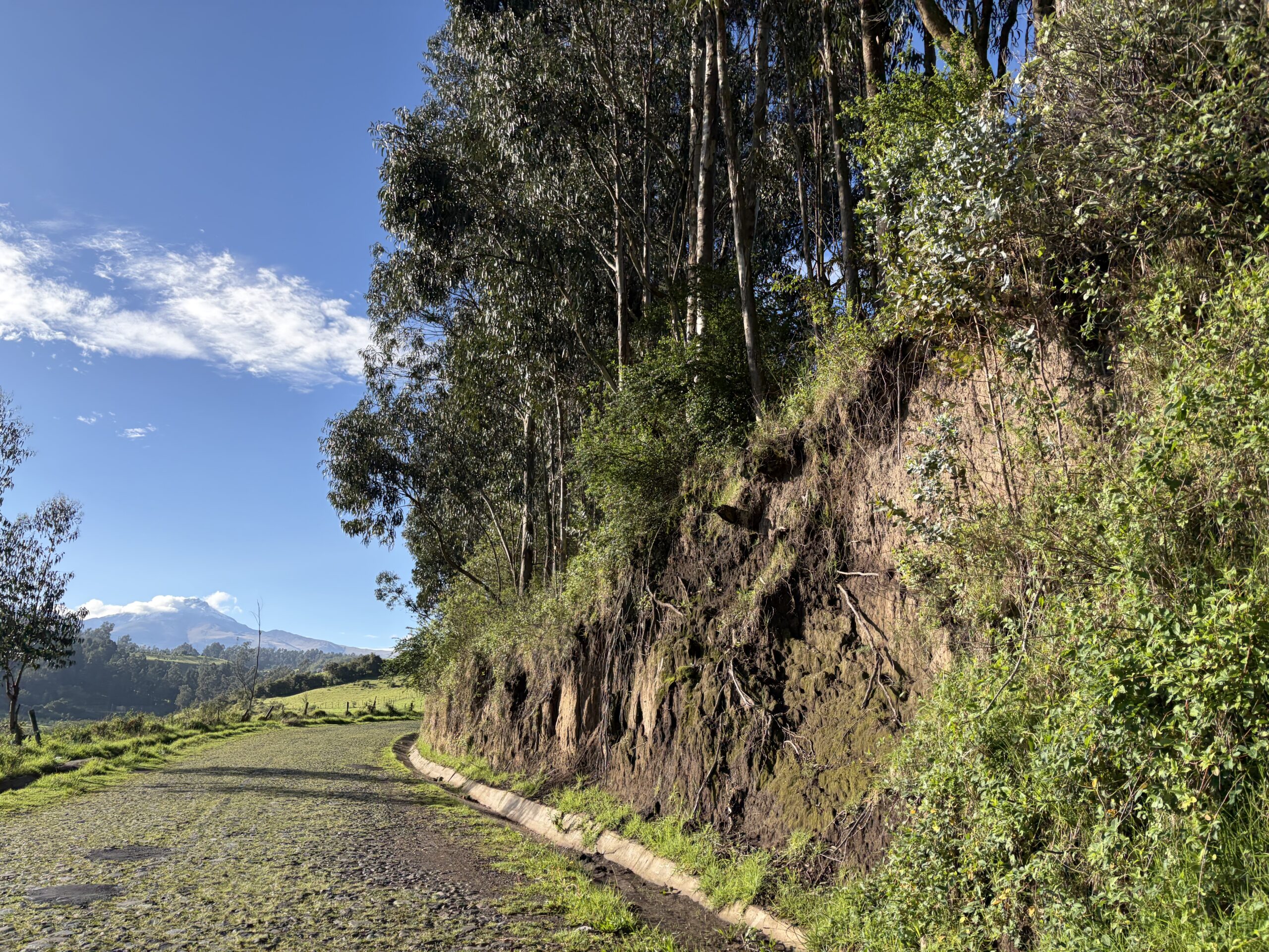 Drive to cotopaxi
