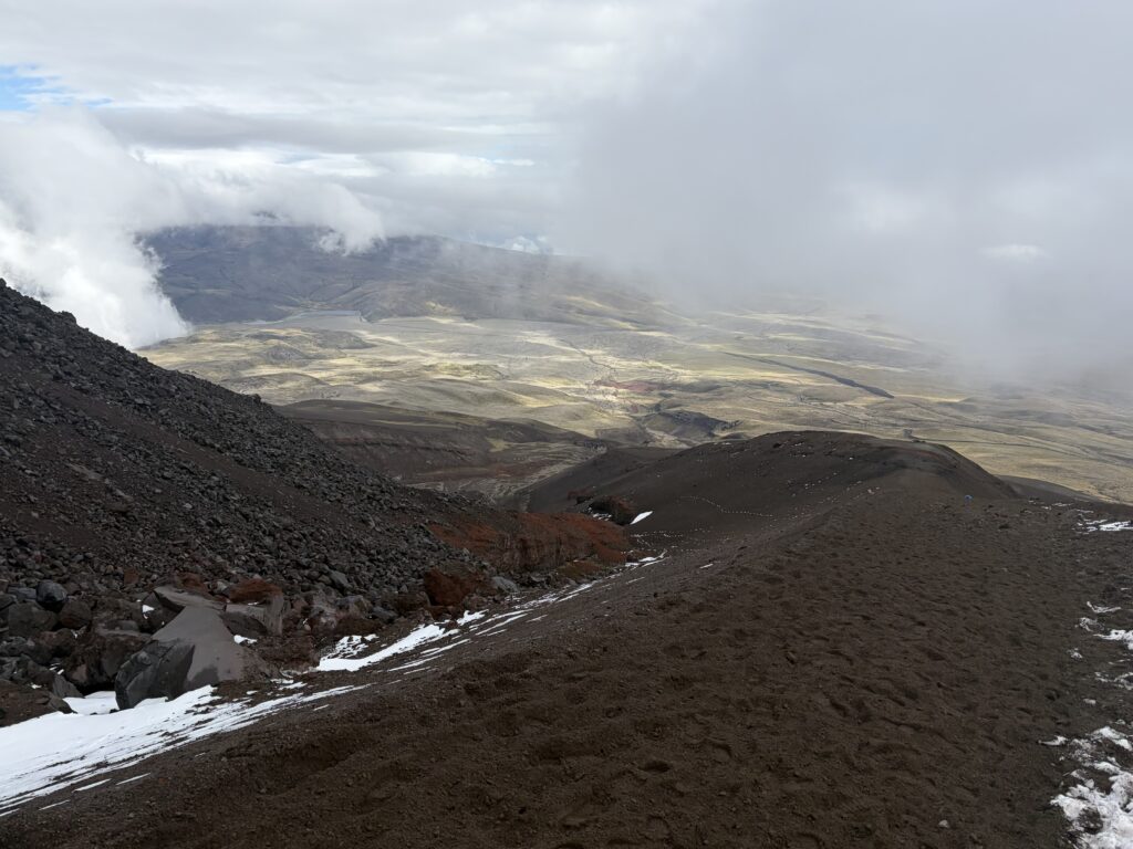 Cotopaxi hike 